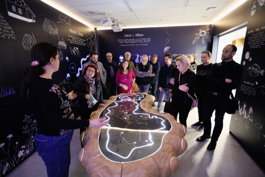 Exkurze v Domu přírody Bílých Karpat.