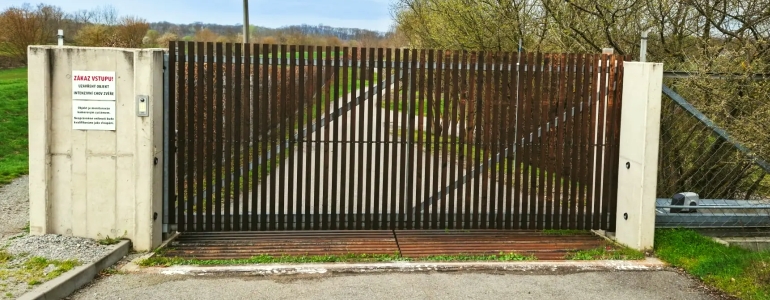 Vstup do obory Soutok