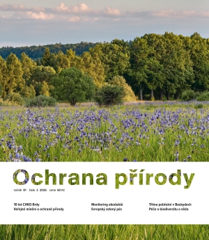Obálka časopisu Ochrana přírody.