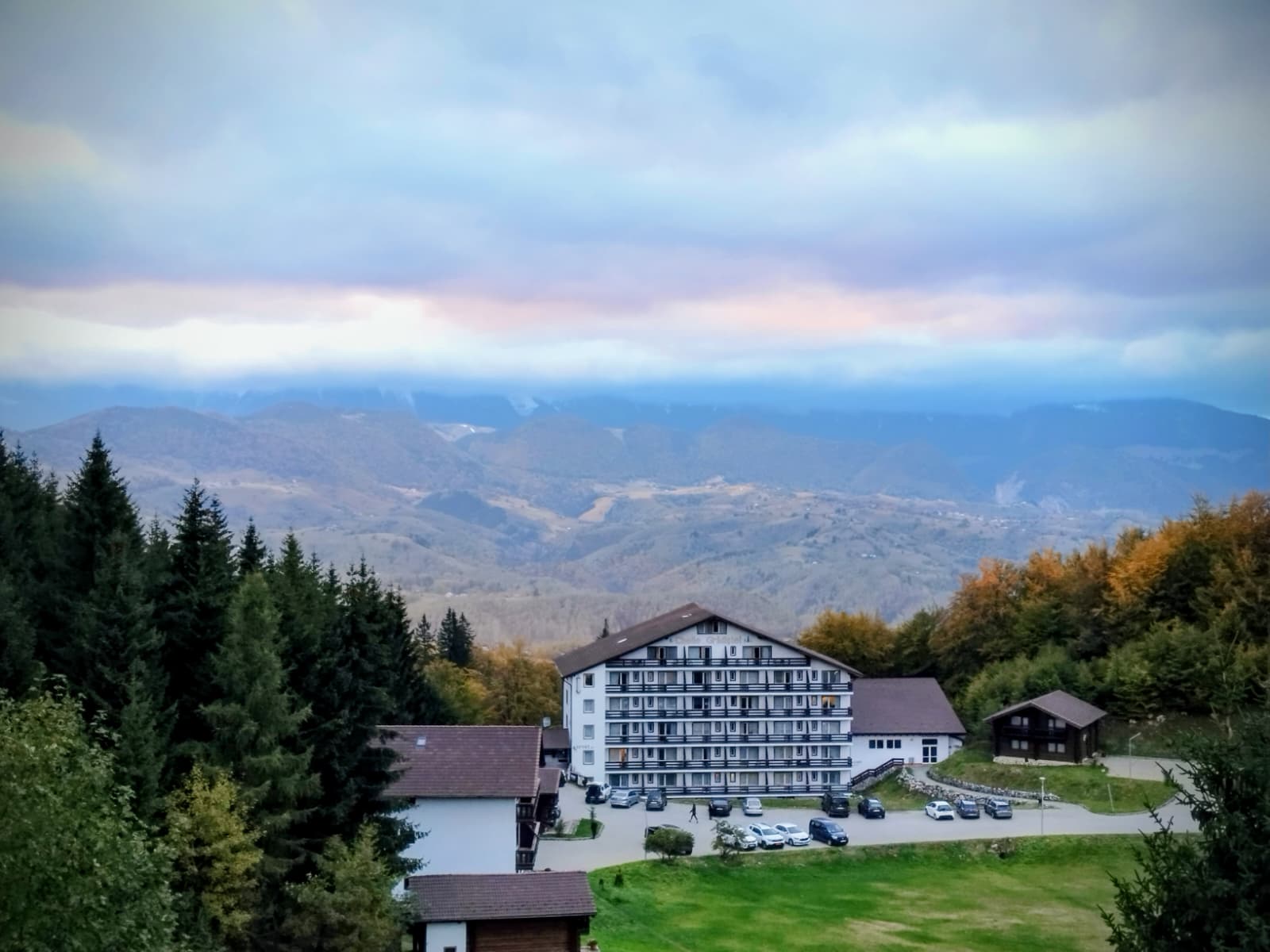 pohled do okolí místa kongresu strážců přírody