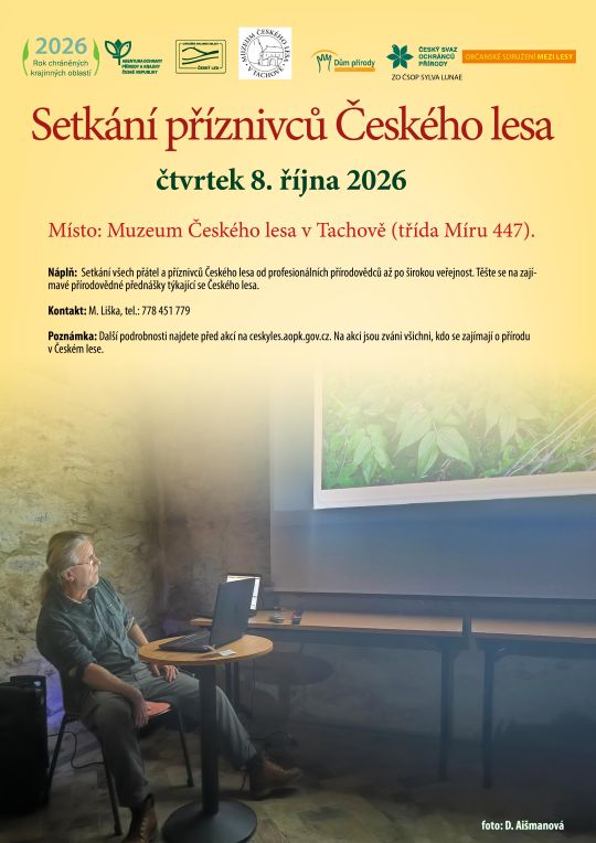 Plakát k setkání příznivců.