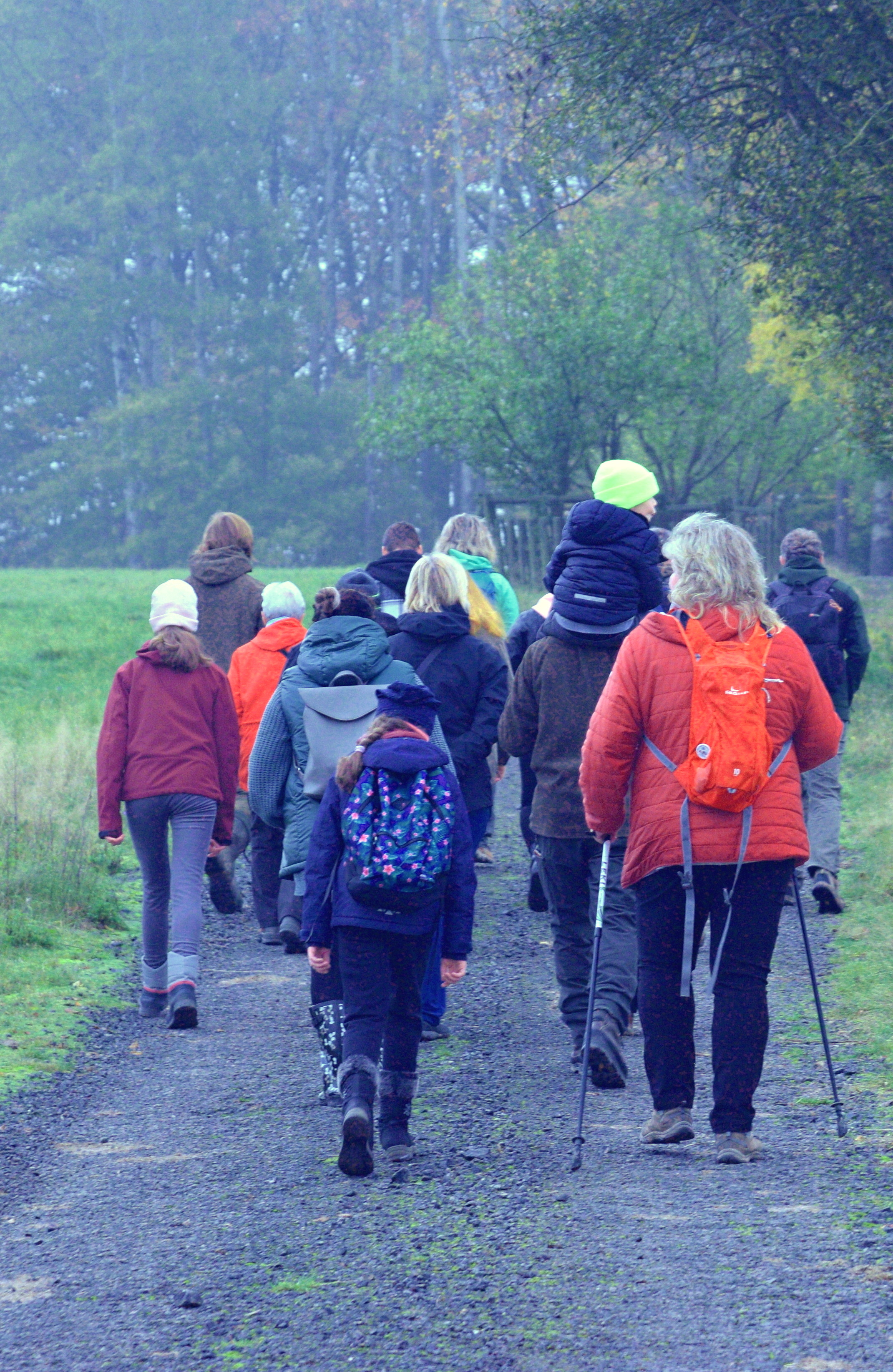 účastníci terénní exkurze 