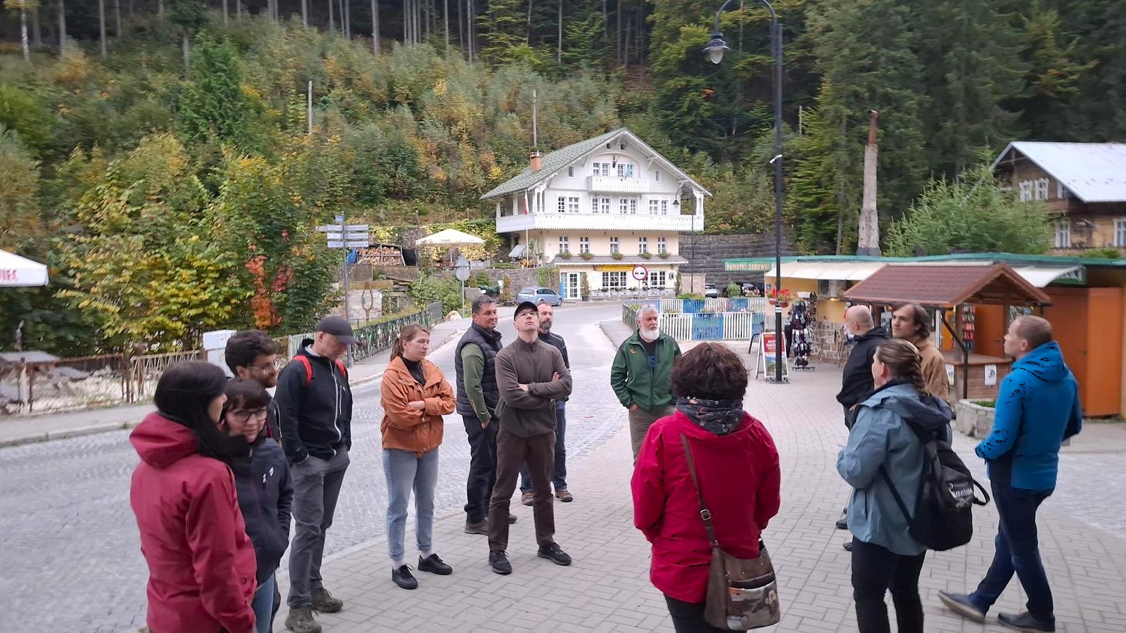 Program setkání zahrnoval i návštěvu terénu