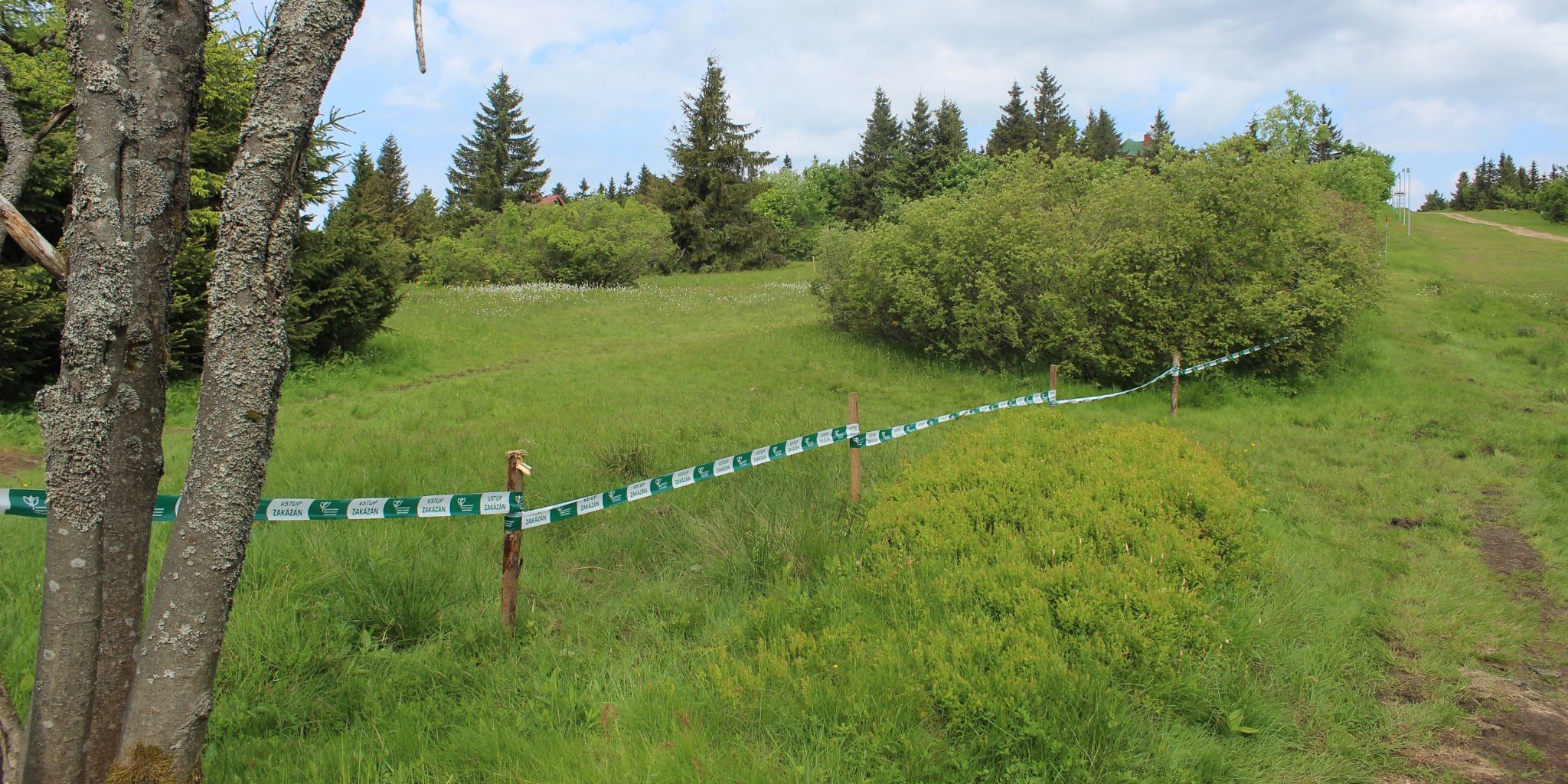 Vymezení zákazu vstupu